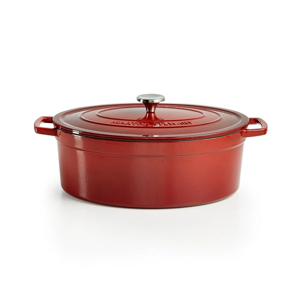 商品Martha Stewart|8-Qt. 珐琅铸铁锅,价格¥786,第1张图片