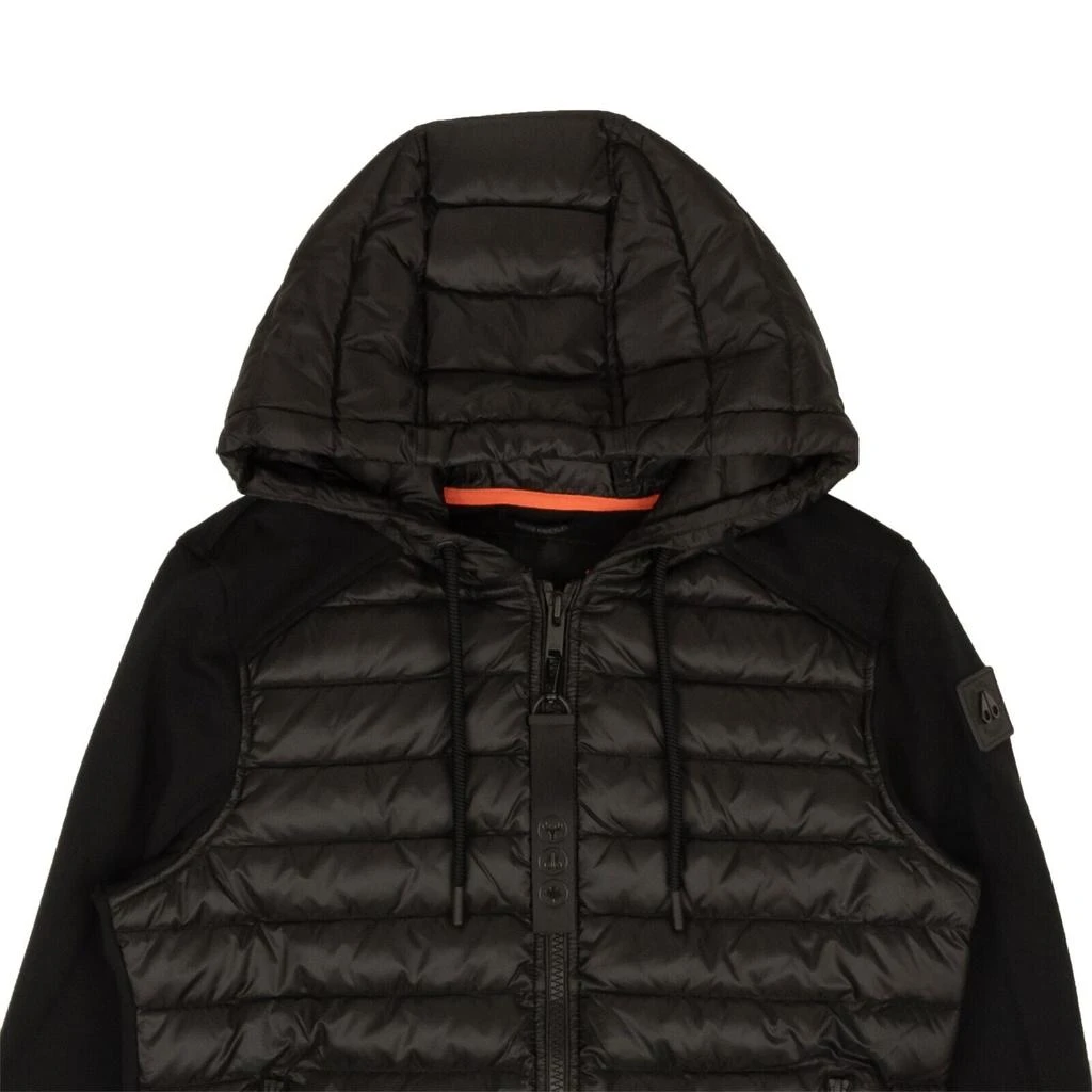 商品Moose Knuckles|Men's Black Soapstone Zip-Up Down Jacket,价格¥3671,第2张图片详细描述