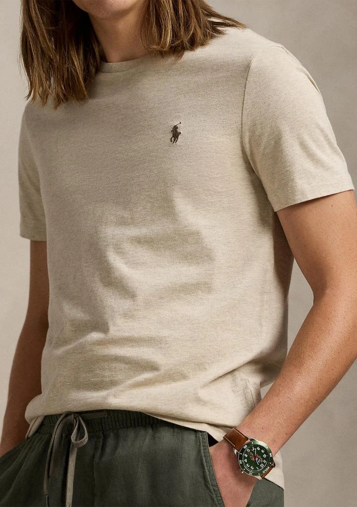商品Ralph Lauren|Classic Fit Jersey Crew Neck T-Shirt,价格¥203,第3张图片详细描述