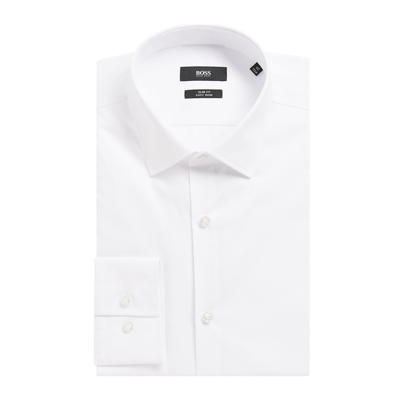 HUGO BOSS男士白色衬衫 JENNO-50229376-100商品第3张图片规格展示