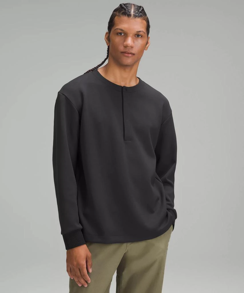 商品Lululemon|Softstreme Oversized-Fit Long-Sleeve Henley,价格¥479,第1张图片