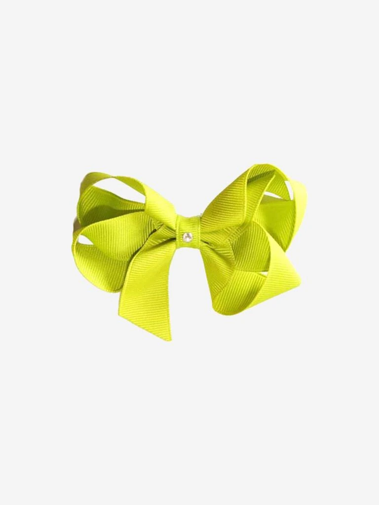 商品Dotty Daydreams|Dotty Daydreams Girls Neon Yellow Bow Hairclip,价格¥30,第1张图片