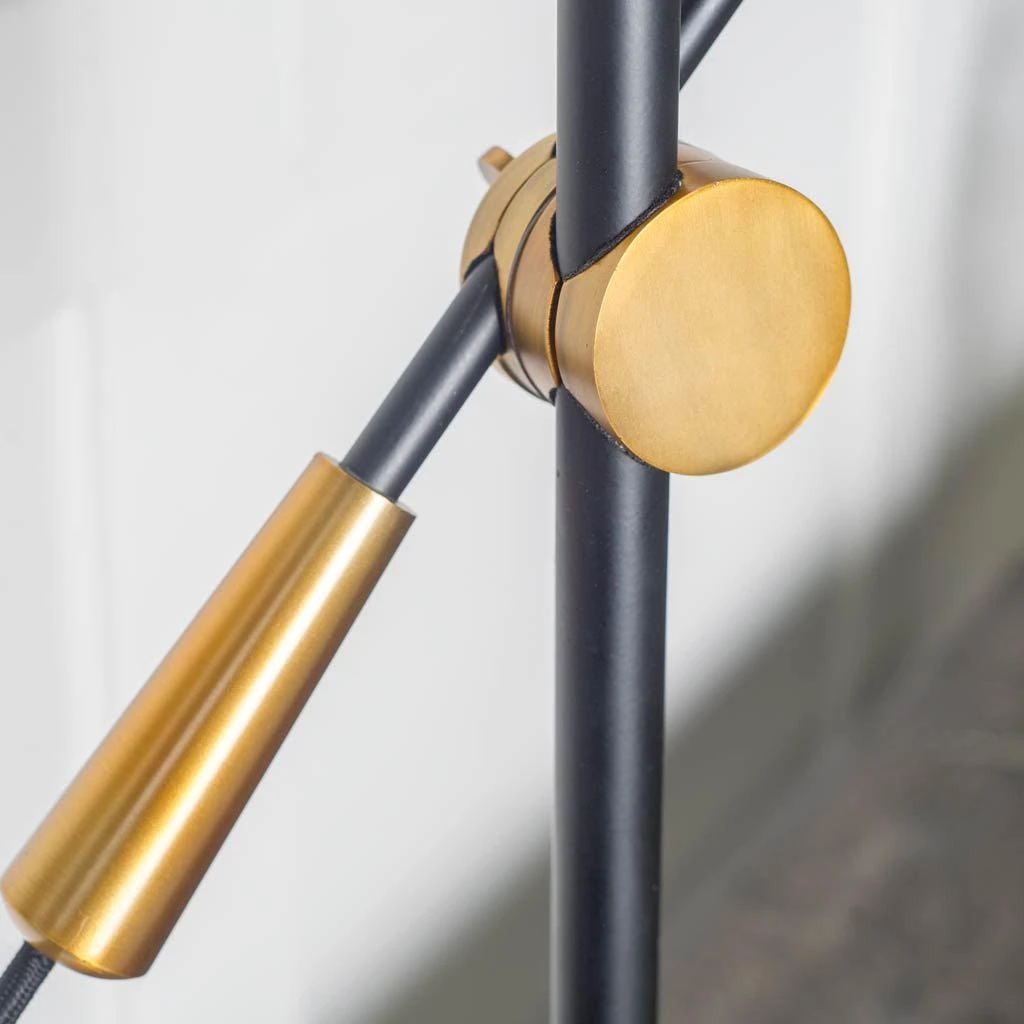 商品Hivvago|26" Black Metal Swing Arm With Black Cone Shade,价格¥2830,第3张图片详细描述