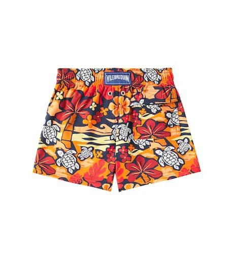 商品Vilebrequin Kids|Monoi印花泳裤,价格¥1170,第3张图片详细描述