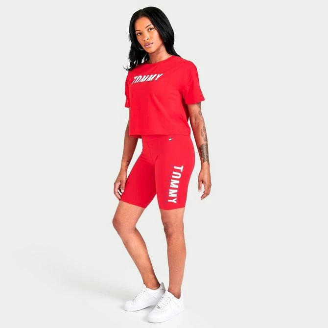 商品Tommy Hilfiger|Women's Tommy Jeans Bike Shorts,价格¥38,第2张图片详细描述