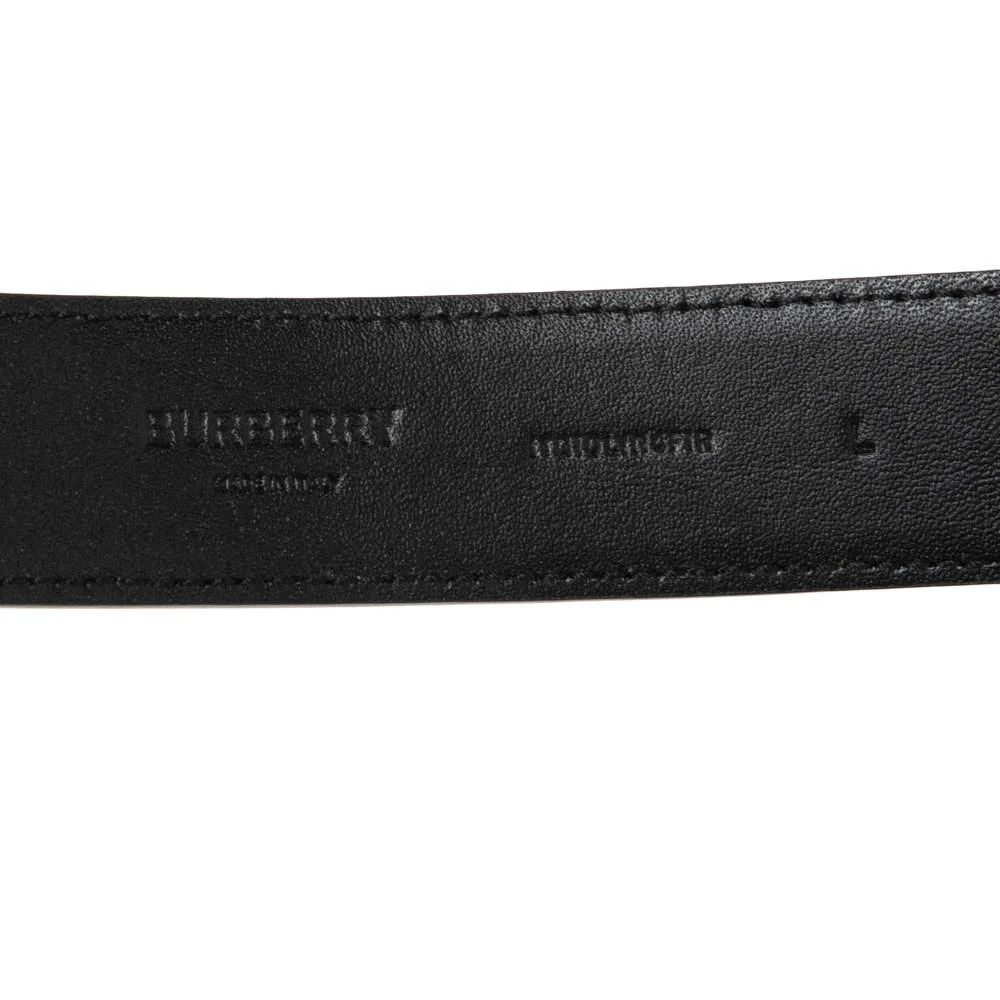 商品[二手商品] Burberry|Burberry Black Leather Grace Buckle Belt L,价格¥1340,第5张图片详细描述