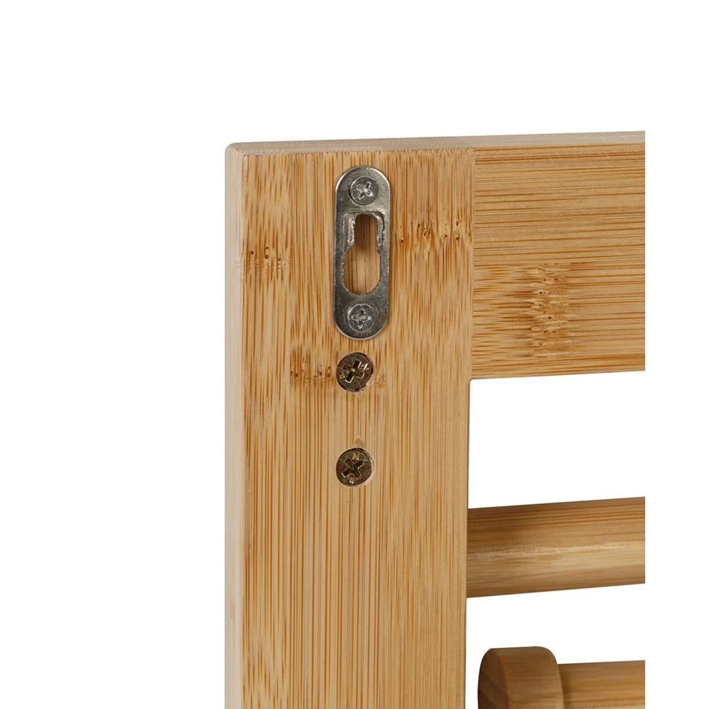 商品Honey Can Do|Wall-Mounted Bamboo Swivel-Arm Clothes Drying Rack,价格¥449,第2张图片详细描述
