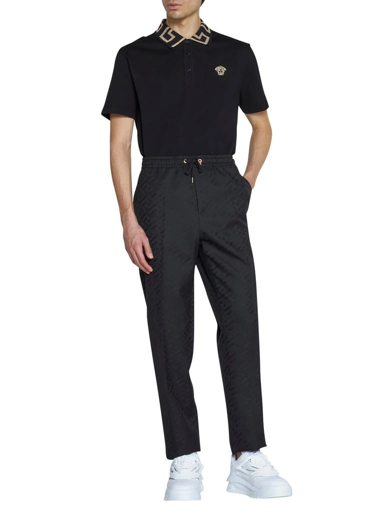 商品Versace|Versace La Greca Printed Drawstring Track Pants,价格¥5059,第4张图片详细描述