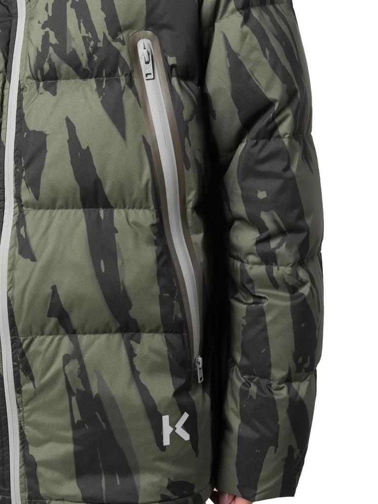 商品Kenzo|Kenzo Men's  Green Polyamide Down Jacket,价格¥3727-¥4802,第6张图片详细描述