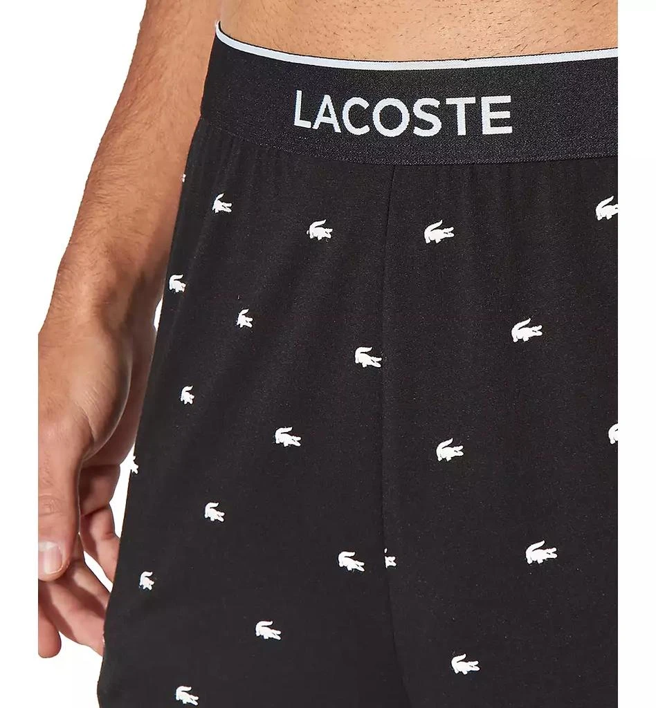 商品Lacoste|Men's Printed Pajama Joggers,价格¥248,第4张图片详细描述