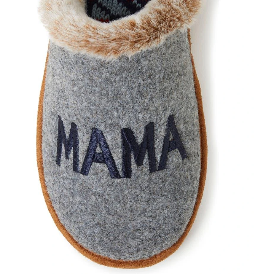 Mama Bear Faux Fur Scuff Slipper 商品