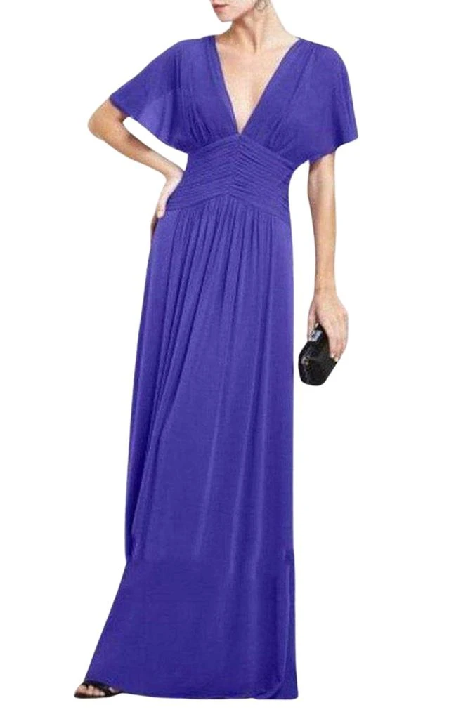 商品BCBG|Liz Purple Lace Back Formal Gown,价格¥2426,第3张图片详细描述