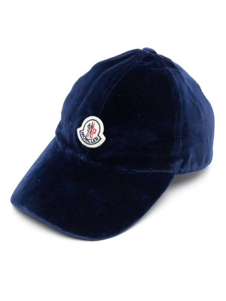 商品Moncler|MONCLER - Velvet Baseball Cap,价格¥2187,第1张图片