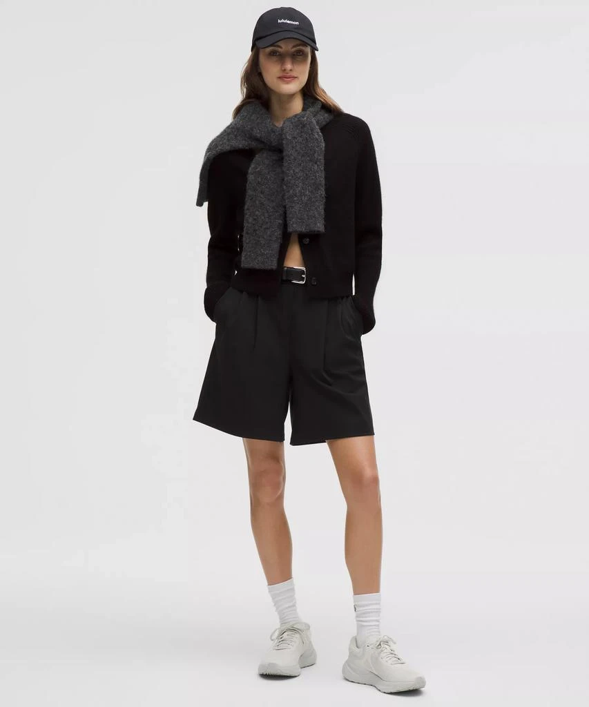 商品Lululemon|Daydrift Pleated High-Rise Short 7",价格¥756,第2张图片详细描述