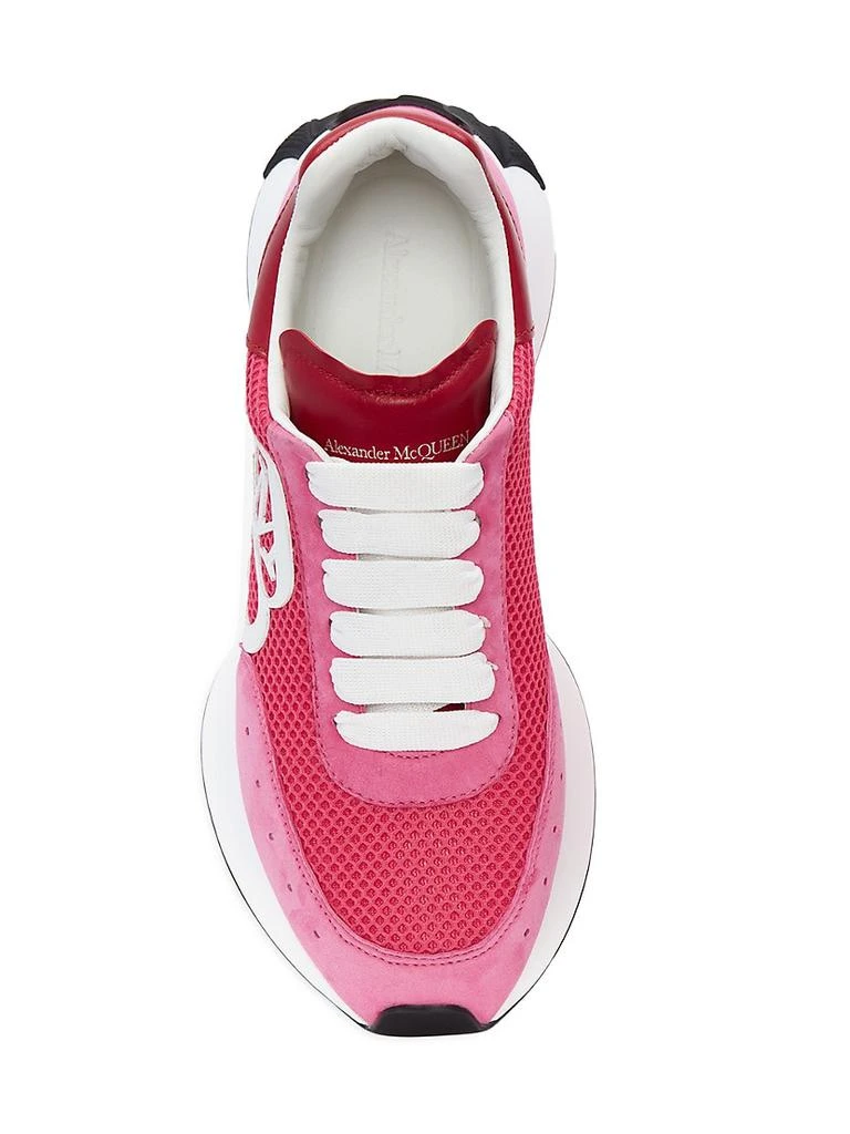 商品Alexander McQueen|Women’s Monogram Low-Top Sneakers,价格¥2368,第5张图片详细描述