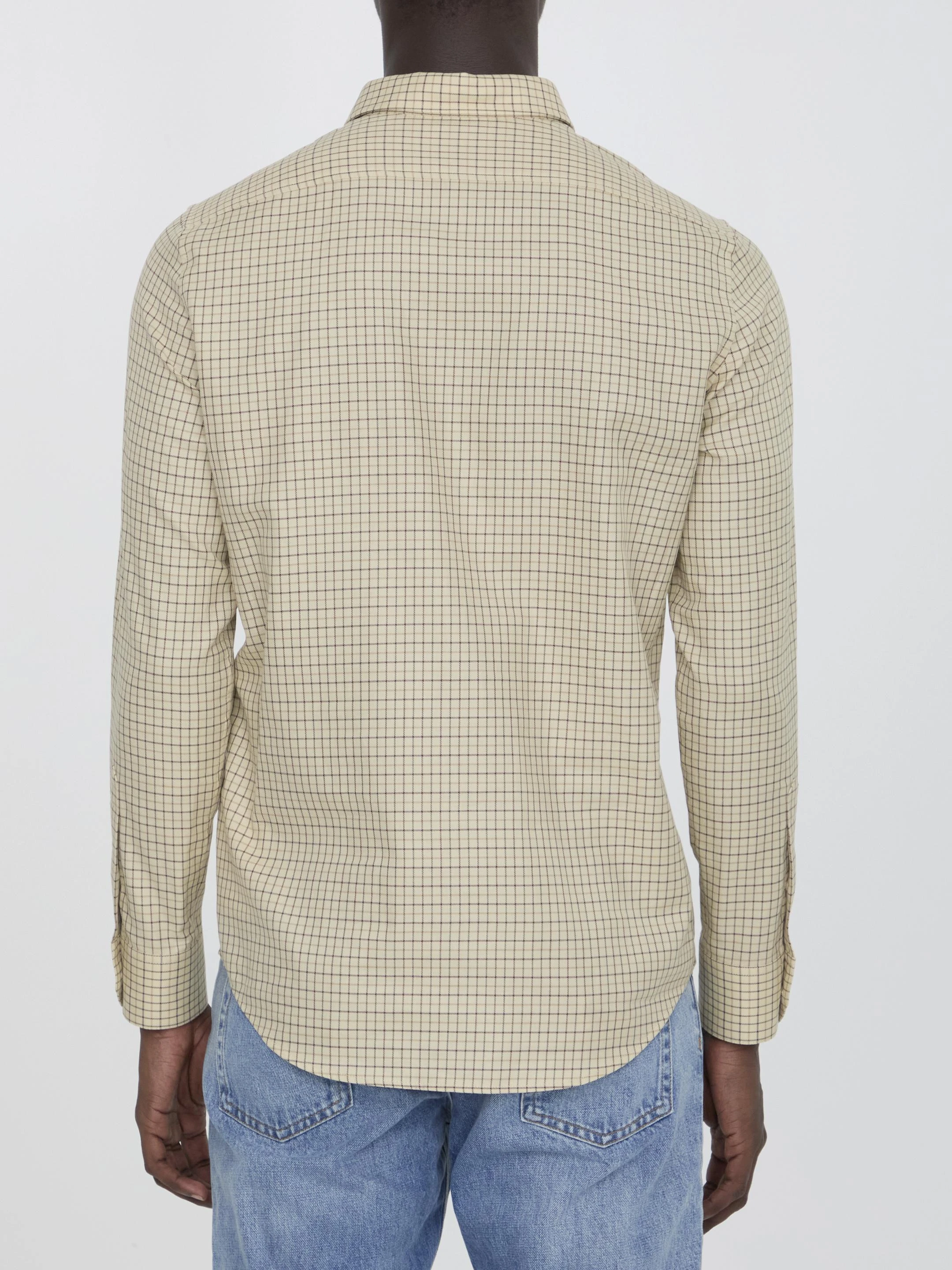 商品Celine|Celine 男士衬衫 2C982113Q02MX 花色,价格¥4590,第5张图片详细描述