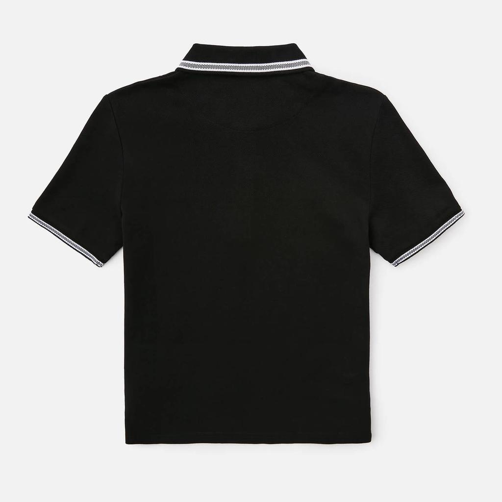 商品Hugo Boss|Hugo Boss Boys' Classic Short Sleeve Polo - Black,价格¥289,第4张图片详细描述