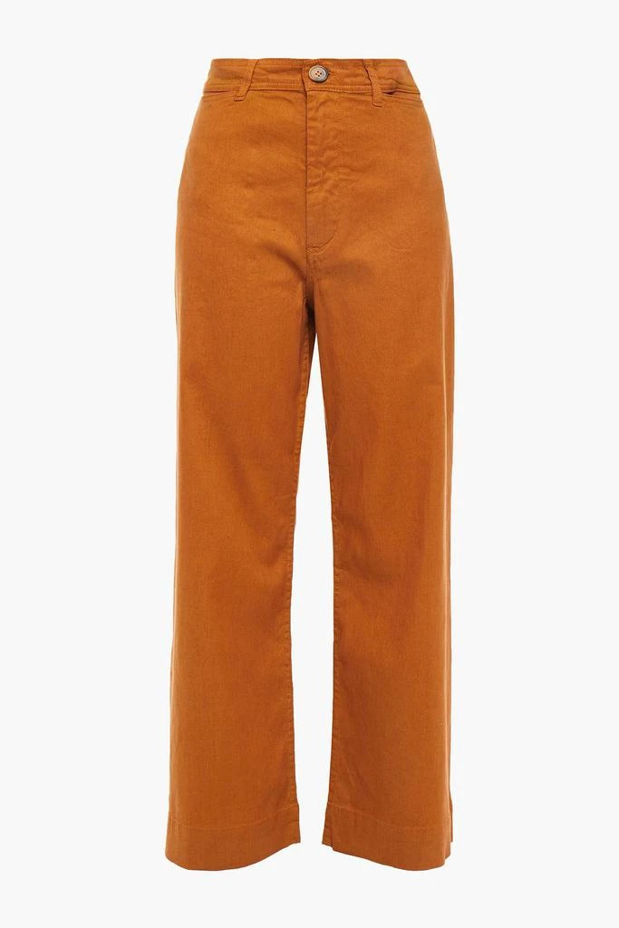 商品VANESSA BRUNO|Molly high-rise wide-leg jeans,价格¥825,第3张图片详细描述