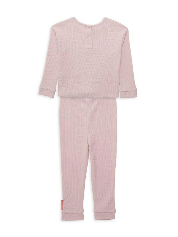 商品Calvin Klein|Baby Girl's 2-Piece Henley Tee & Leggings Set,价格¥80,第2张图片详细描述