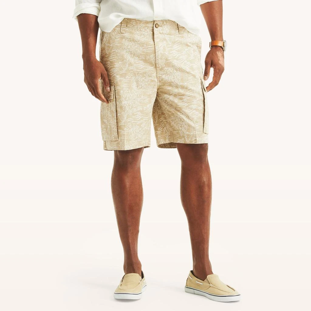 商品Nautica|Mens  Jeans Co. 9.5" Printed Cargo Short,价格¥395,第1张图片