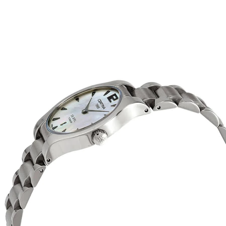 商品Certina|DS Spel Lady Quartz White Mother of Pearl Dial Ladies Watch C012.209.44.117.00,价格¥1406,第2张图片详细描述