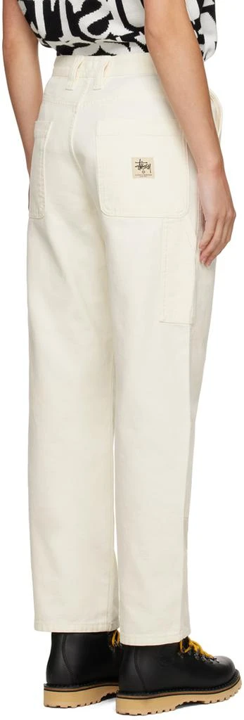 商品STUSSY|White Work Trousers,价格¥689,第3张图片详细描述