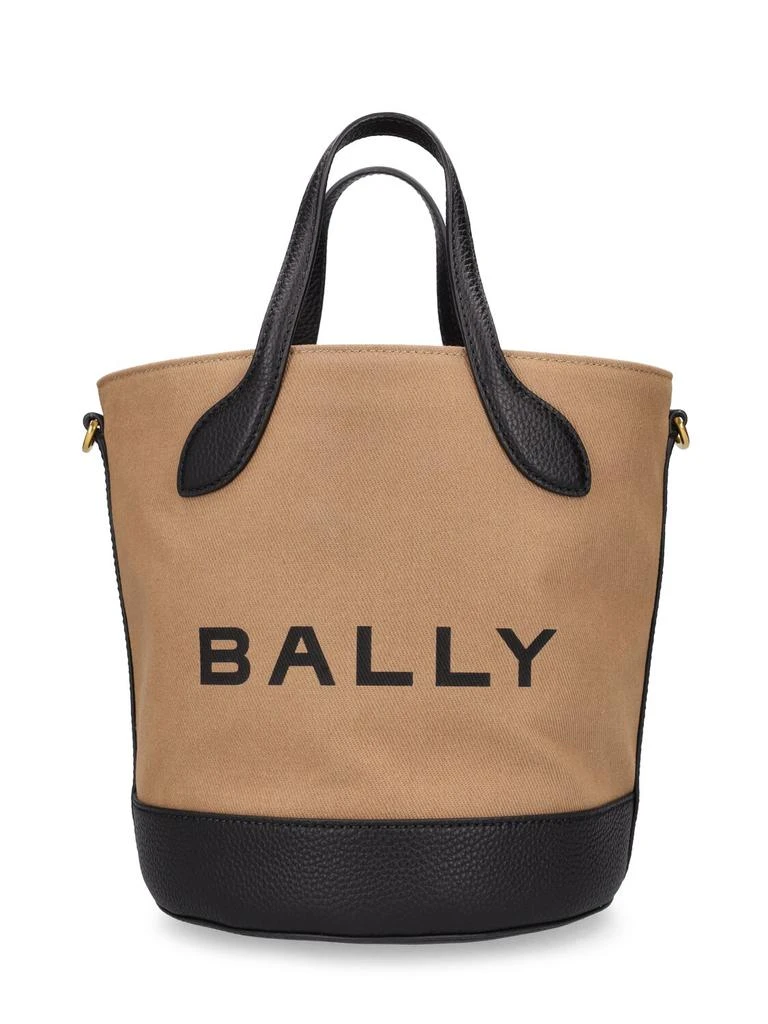 商品Bally|Bar 8 Hours Organic Cotton Bucket Bag,价格¥5732,第1张图片