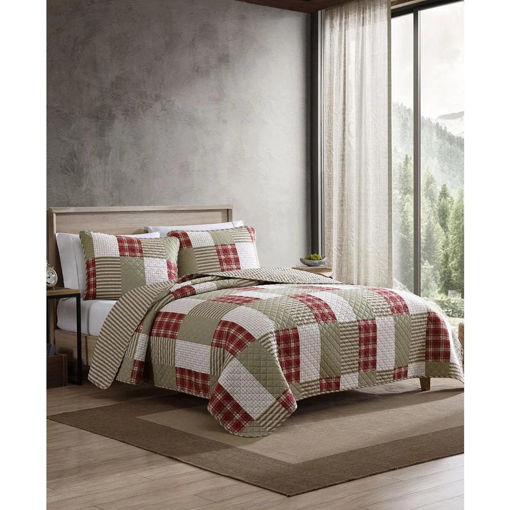 Camano Island Plaid Quilt Set, King, 3 Piece 商品