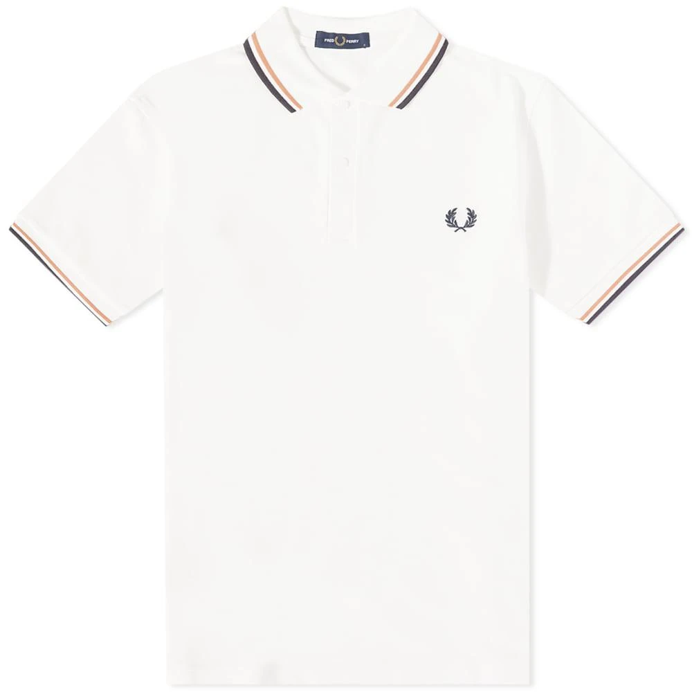 商品Fred Perry|Fred Perry Slim Fit Twin Tipped Polo,价格¥472,第1张图片