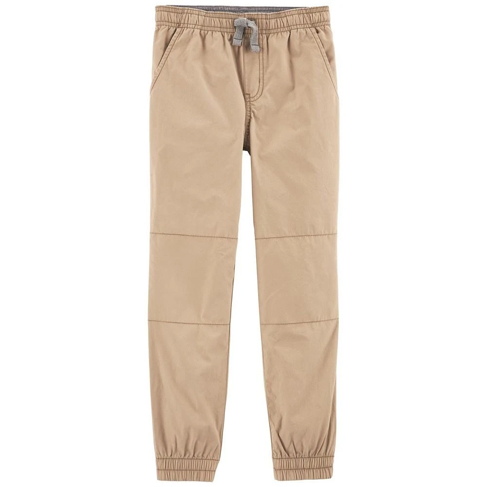 商品Carter's|Little Boys Pull-On Drawstring Poplin Pants,价格¥84,第1张图片