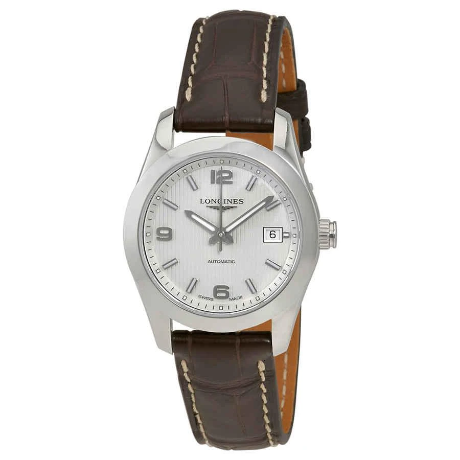 商品Longines|Conquest Classic Silver Dial Ladies Watch L22854763,价格¥8467,第1张图片