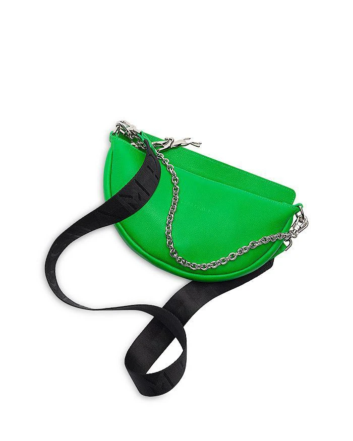 商品Longchamp|Smile Leather Half Moon Crossbody Bag ,价格¥2437,第3张图片详细描述