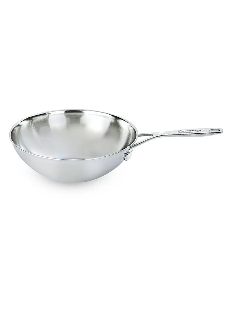 商品Demeyere|Stainless Steel Flat Bottom Wok with Helper Handle,价格¥2061,第1张图片