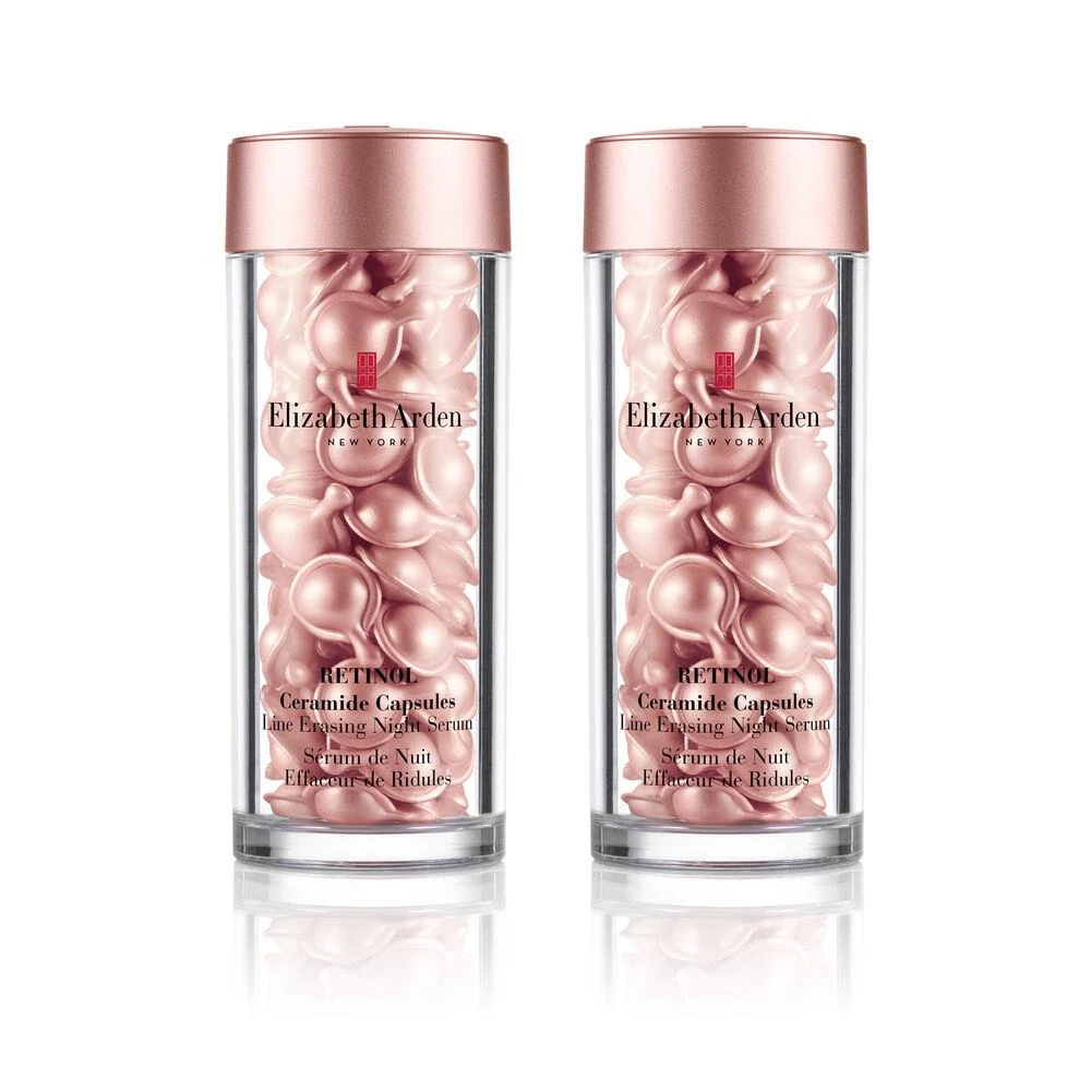 商品Elizabeth Arden|Elizabeth Arden 雅顿 时空焕活夜间多效胶囊精华（小粉胶）2*60粒,价格¥1122,第1张图片