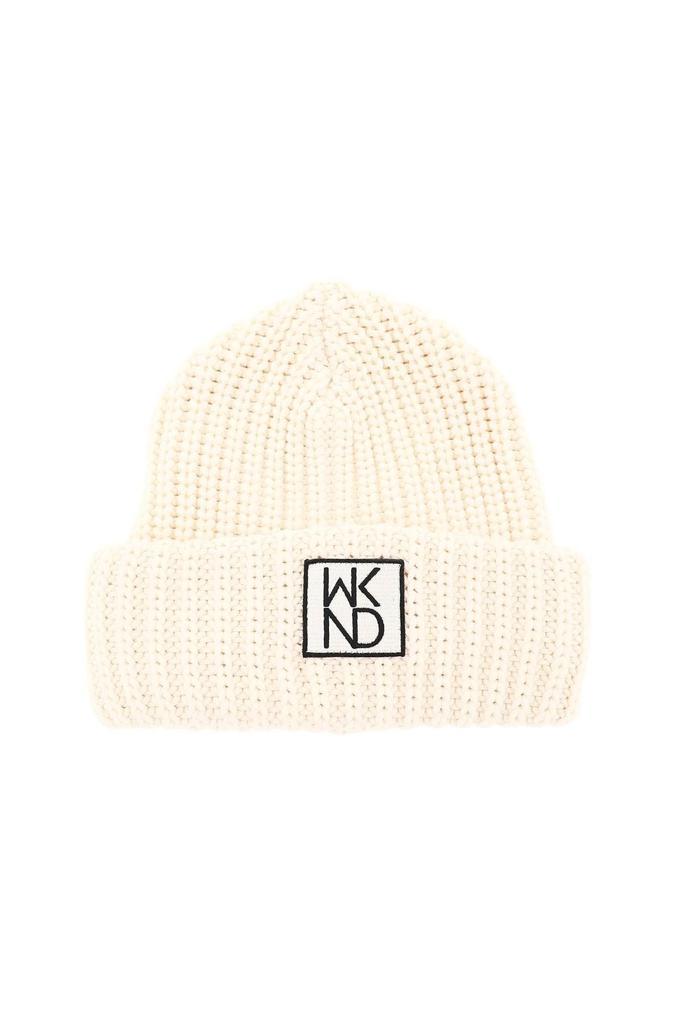 商品Weekend Max Mara|BEANIE HAT WITH LOGO PATCH,价格¥510,第1张图片