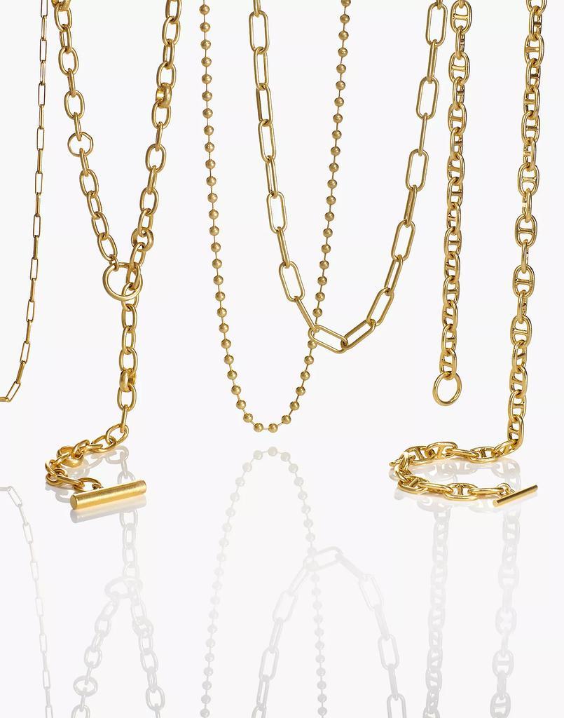 商品Madewell|Paperclip Chain Necklace,价格¥283,第6张图片详细描述