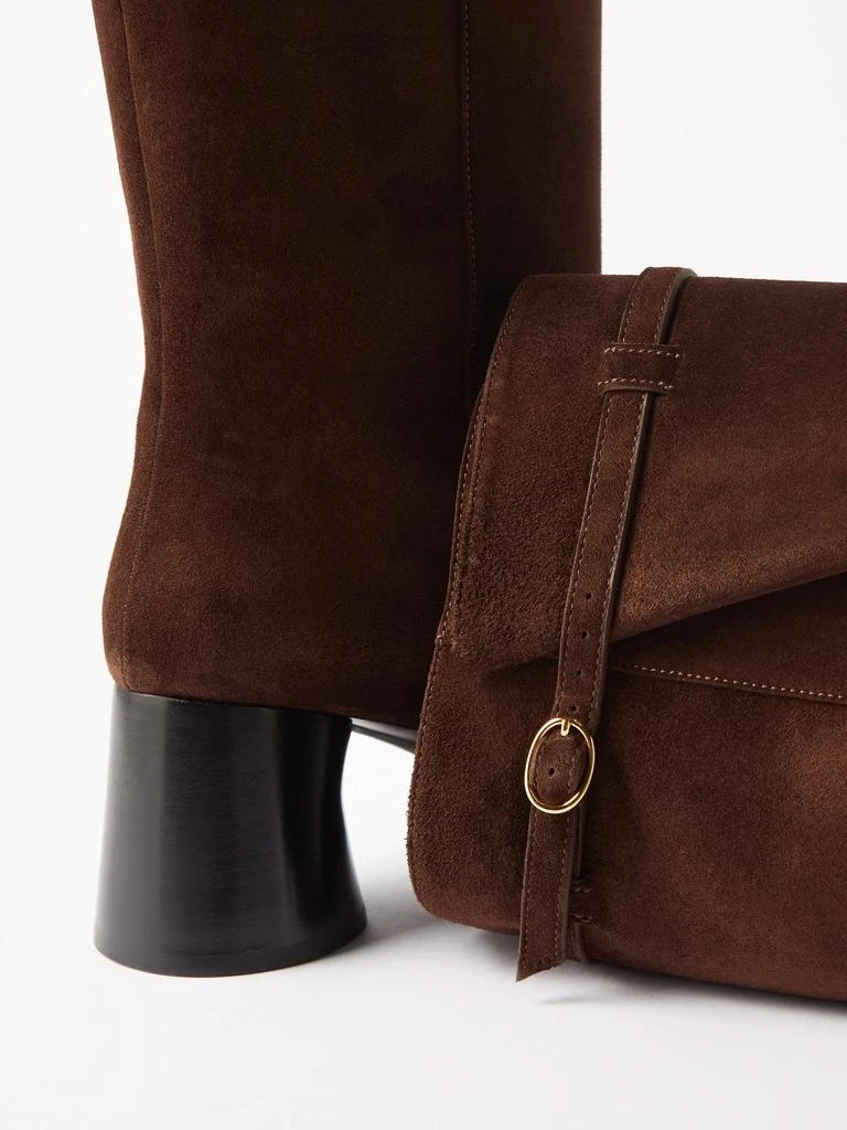 Admiral 45 suede knee-high boots 商品