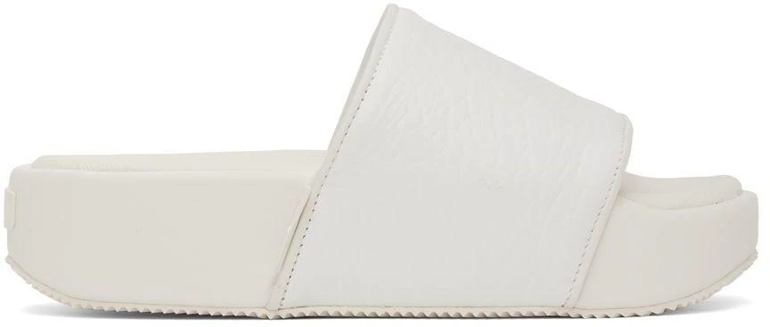 商品Y-3|White Leather Platform Slides,价格¥1337,第1张图片