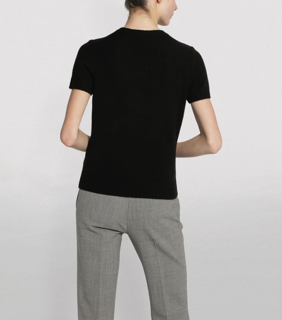 商品Theory|Cashmere Short-Sleeved Sweater,价格¥2069,第6张图片详细描述