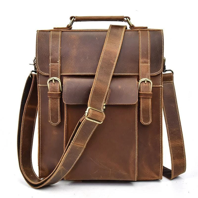 商品Steel Horse Leather|The Vali Backpack Handmade Vintage Leather,价格¥1491,第1张图片