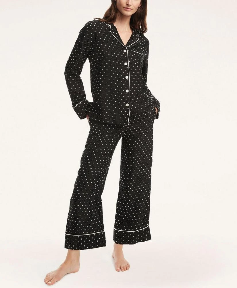 商品Brooks Brothers|Soft Clip Dot Pajama Set,价格¥823,第1张图片