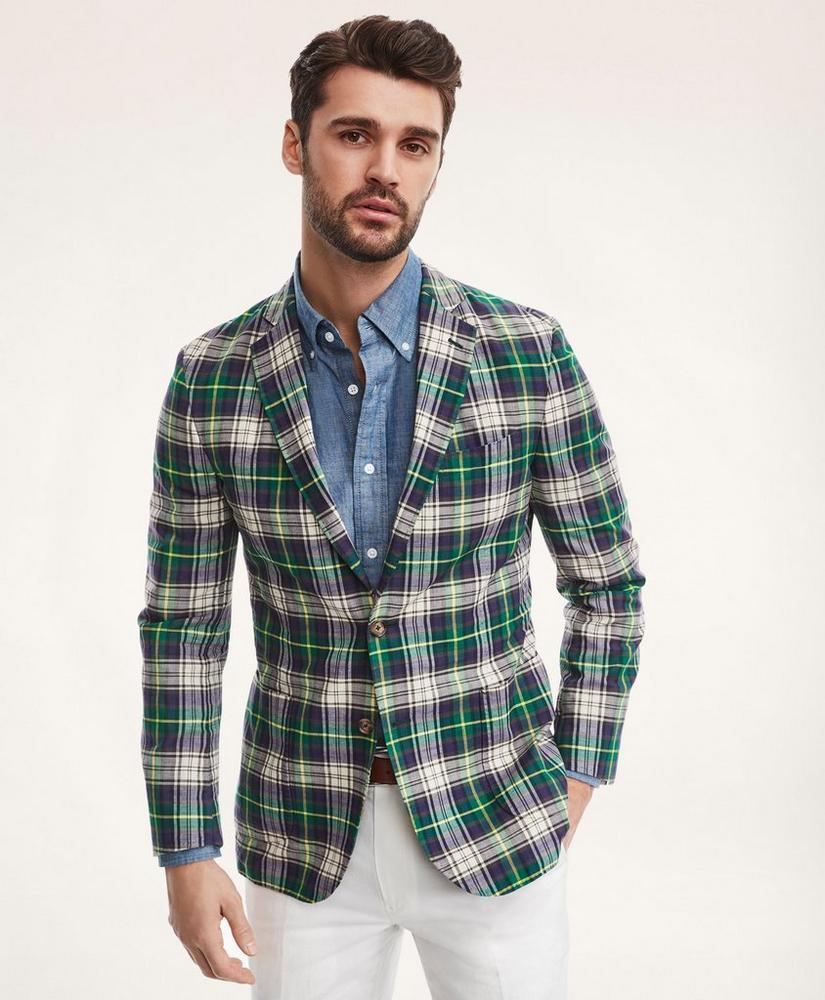 商品Brooks Brothers|Regent Regular-Fit Sport Coat, Madras,价格¥1864,第1张图片