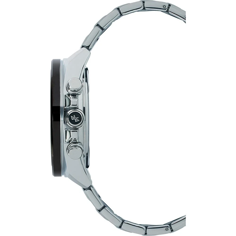 商品G-Shock|G-Shock Men's Solar Analog-Digital Stainless Steel Bracelet Watch 48mm腕表,价格¥1655,第2张图片详细描述