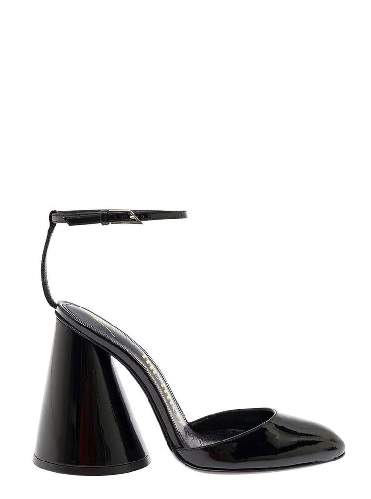 商品The Attico|The Attico Woman's Black Patent Leather Luz Pumps,价格¥3311,第1张图片