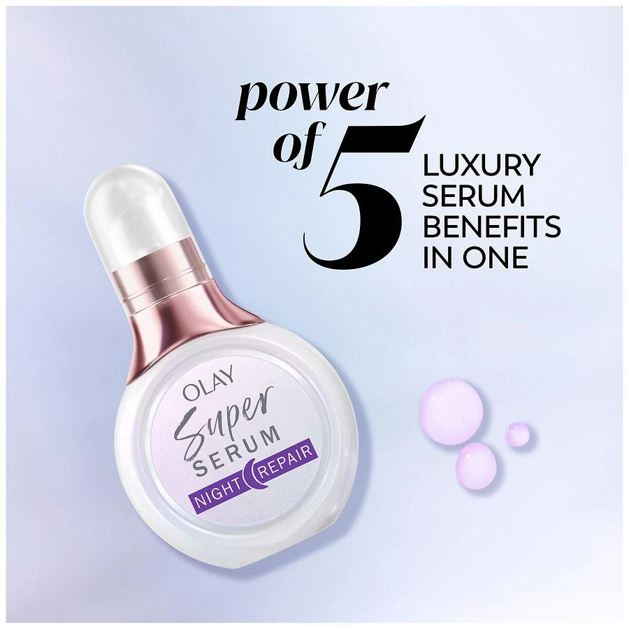 商品Olay|Super Serum 5-in-1 Lightweight Resurfacing Face Serum Super Serum, No scent, Trial,价格¥177,第5张图片详细描述