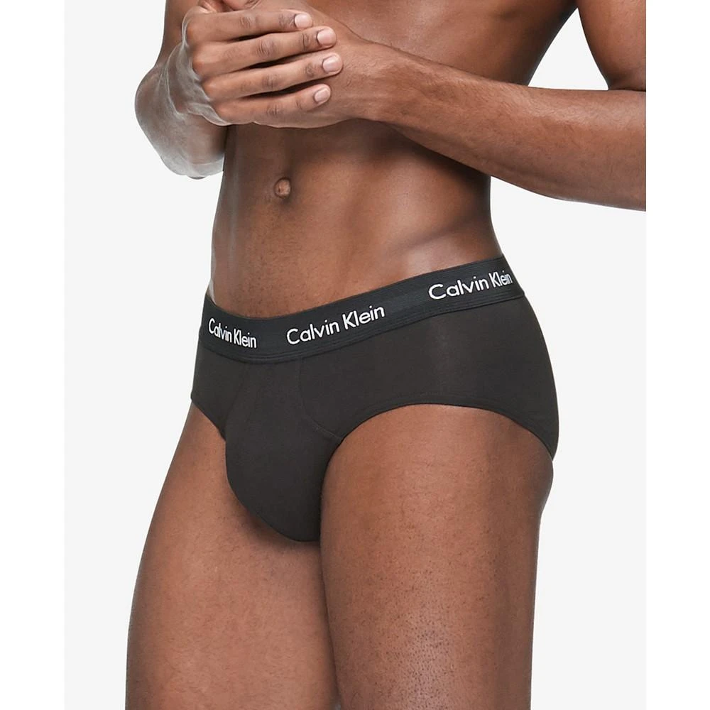 商品Calvin Klein|Men's 5-Pack Cotton Stretch Hip Briefs Underwear,价格¥402,第2张图片详细描述