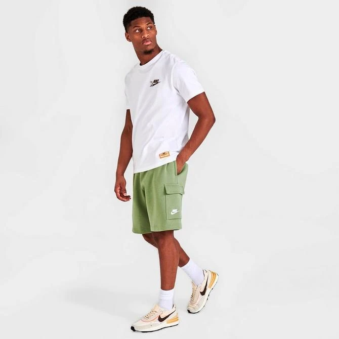 商品NIKE|Men's Nike Sportswear Club Fleece Cargo Shorts,价格¥187,第2张图片详细描述