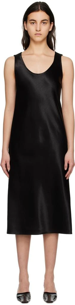 商品Theory|黑色低圆领连衣裙,价格¥1463,第1张图片