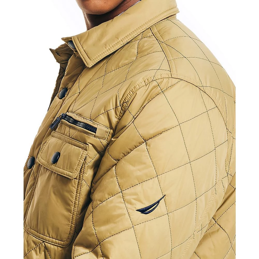 商品Nautica|Men's Sustainably Crafted Tempasphere Quilted Jacket,价格¥337,第3张图片详细描述