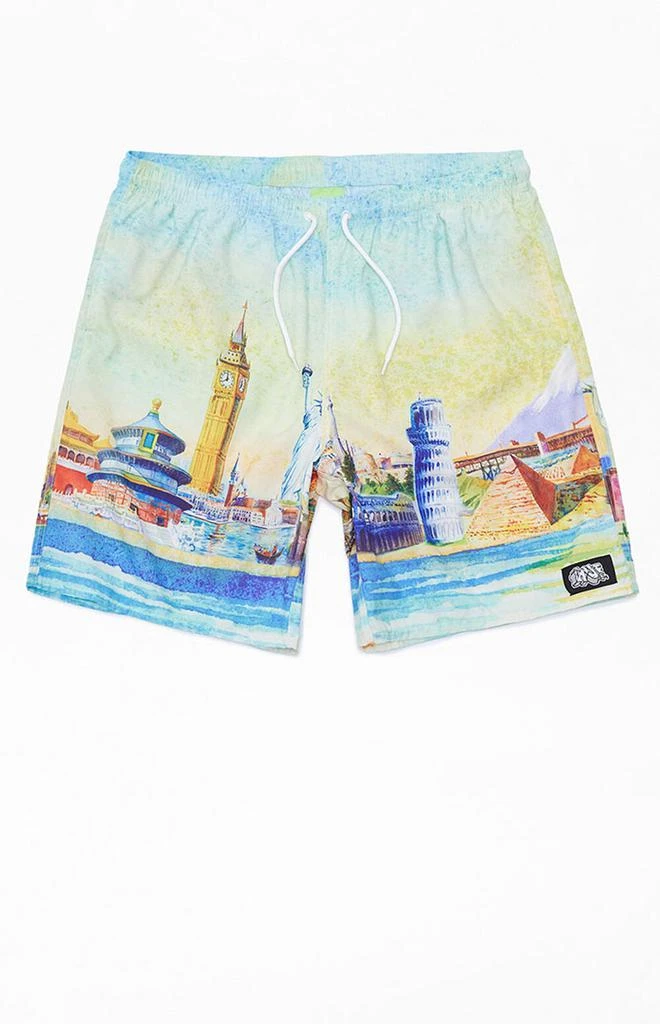 商品HUF|Culture Easy Shorts,价格¥271,第1张图片
